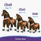 PonyCycle Official Authentic Horse Kids Ride on Toys Kids Scooters