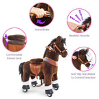 PonyCycle Official Authentic Horse Kids Ride on Toys Kids Scooters