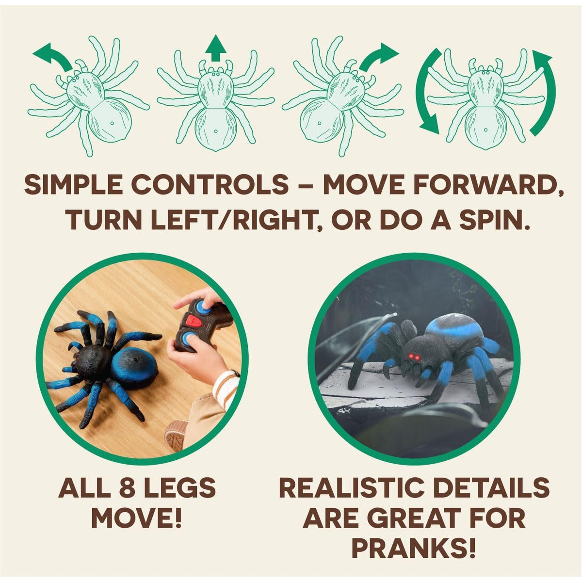 Terra by Battat Remote Control Tarantula