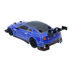 D-Power - 1:16 Nissan Gtr Rc Car With Vapor Exhaust Effect - 2.4ghz Remote Control - For Kids Ages 6+