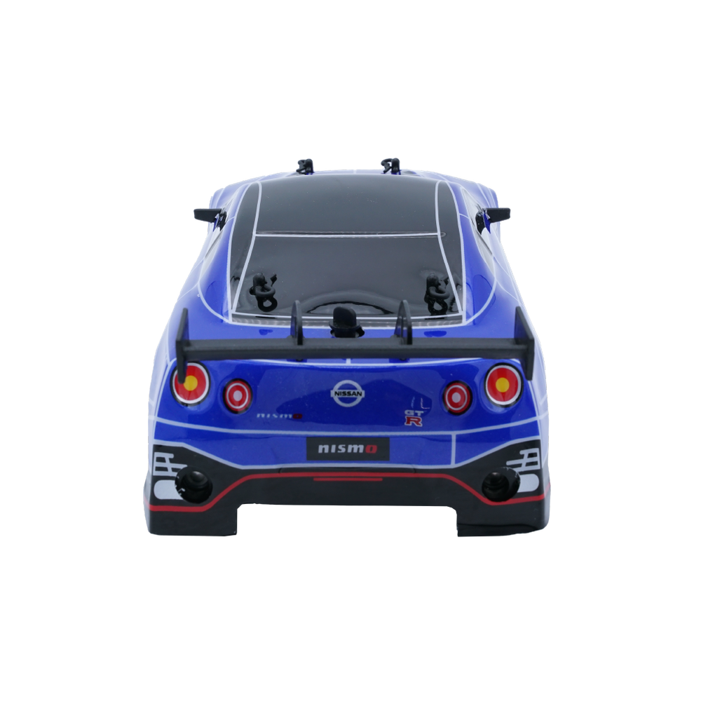 D-Power - 1:16 Nissan Gtr Rc Car With Vapor Exhaust Effect - 2.4ghz Remote Control - For Kids Ages 6+