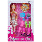 Princess Biancaneve Con Cavallo Fashion Doll Blue 30cm