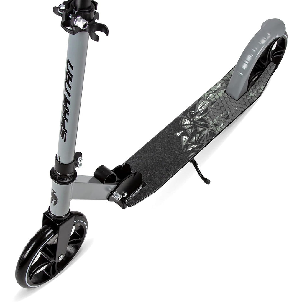 Spartan Edge 200 mm Folding Kick Scooter for Kids & Teens SP-7006 - Big PU Wheels, ABEC-7 Performance Bearings