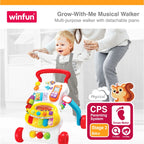 Winfun Grow with me Musical Walker