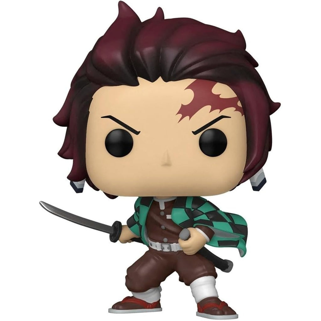 Funko POP Animation: Demon Slayer- Tanjiro Kamado, Multicolor