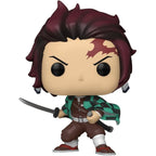 Funko POP Animation: Demon Slayer- Tanjiro Kamado, Multicolor