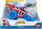 Jazwares Spidey and His Amazing Friends Webbed Wheelie Vehicle - Features Built-in Spidey Super Hero