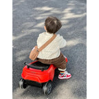 Lamborghini Swing Car Ride On with Lights and Sounds, 360 Rotation, Movable Rear Wing