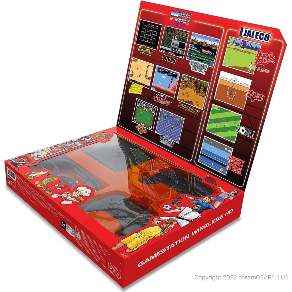 My Arcade GameStation Wireless HD: Data East Video Game Console with