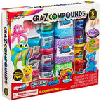 Cra-Z-Slimy 60066 Slime Compound Set Toy, 4 pack includes multiple unique compounds.
