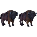 MOJO American Bison/Buffalo (Pack of 2) 5 inches x 2 inches x 3 inches