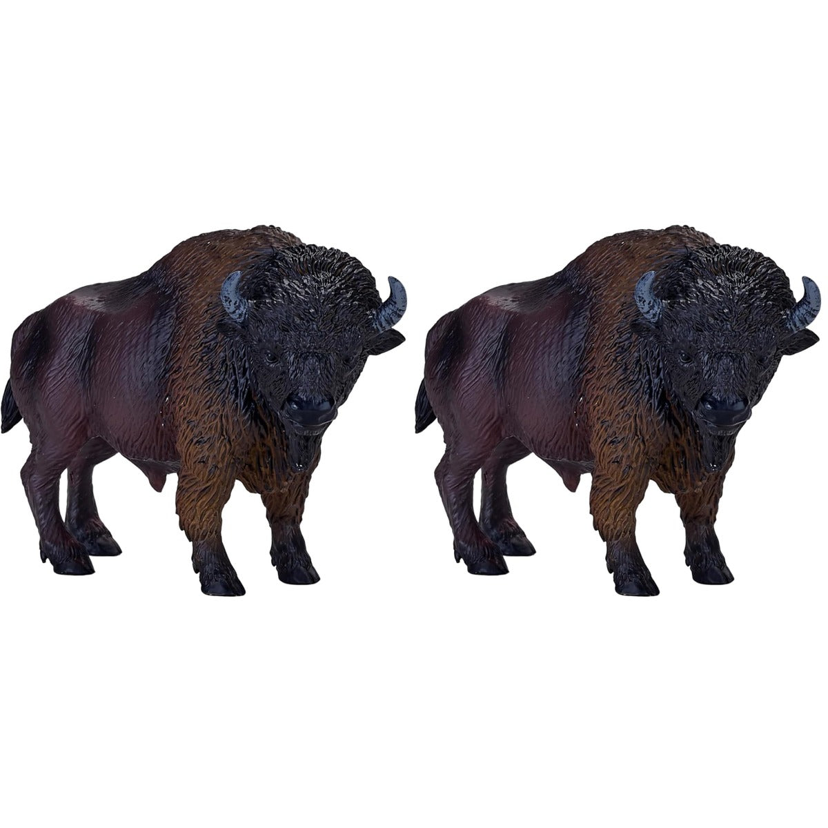 MOJO American Bison/Buffalo (Pack of 2) 5 inches x 2 inches x 3 inches