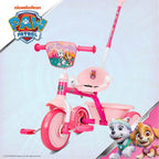 Spartan Trike 3Wheel Kids Tricycle Children Trike With Storage Box With Removable Parents Push Handle Bar Available in Disney, Marvel & Nickelodeon Licensors (Pink)