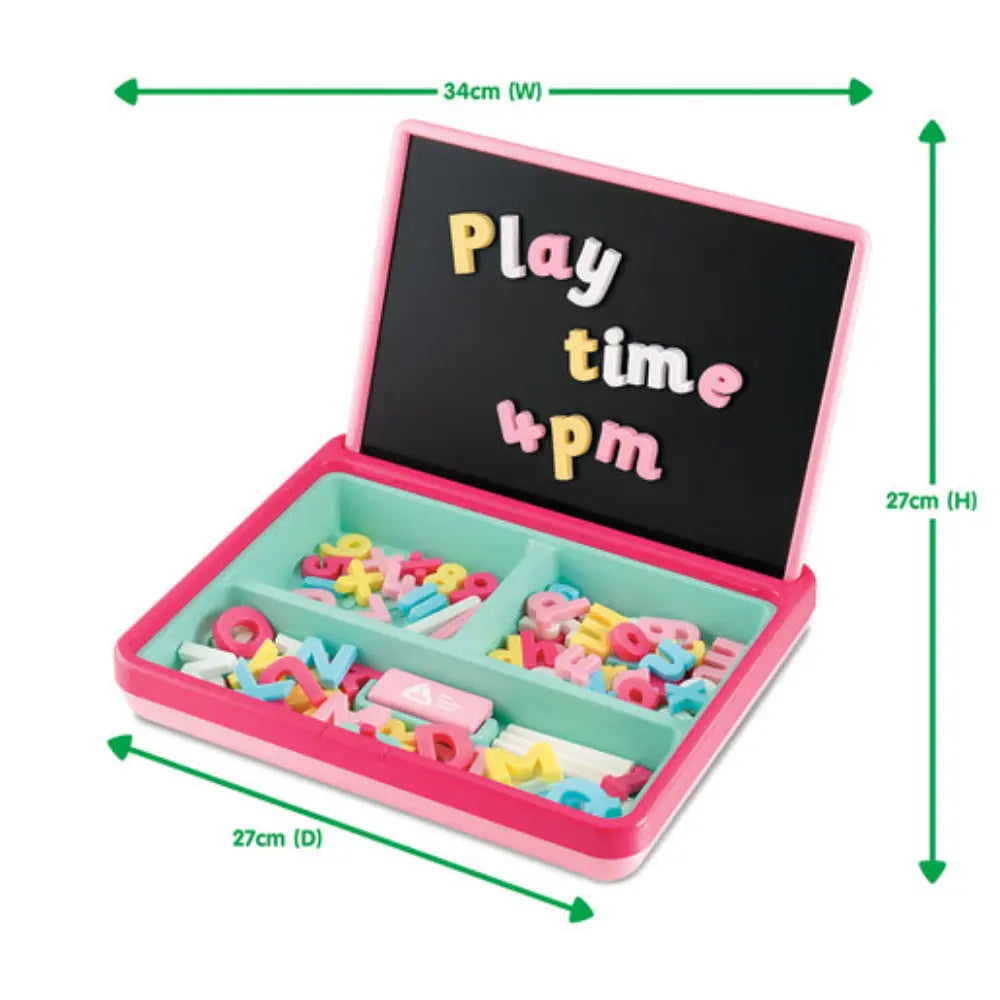 Early Learning Centre Pink Magnetic Learning Playcentre with Letters &