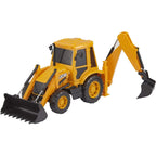 HTI JCB Heavy Load Transporter and Construction Vehicle Set, Yellow/Black 24x 15x69cm 1416416