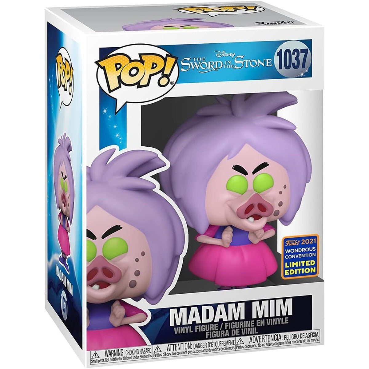 Funko Pop Disney Madam Mim Pig Face WonderCon 2021 Exclusive
