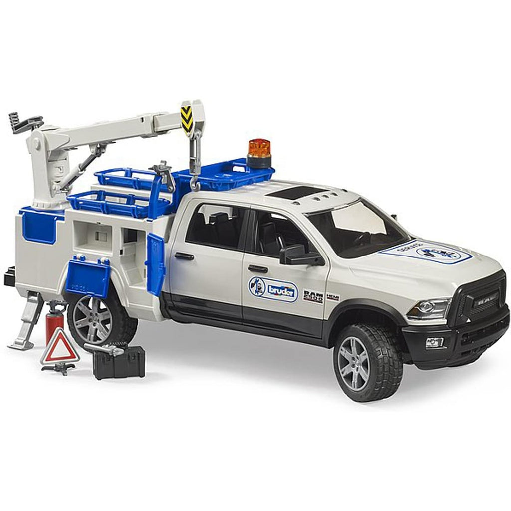 Bruder 02509 RAM 2500 Service Truck with Rotating Beacon