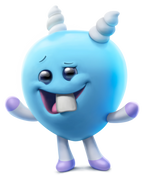Aquapets - Harf Interactive Water Pet - Blue