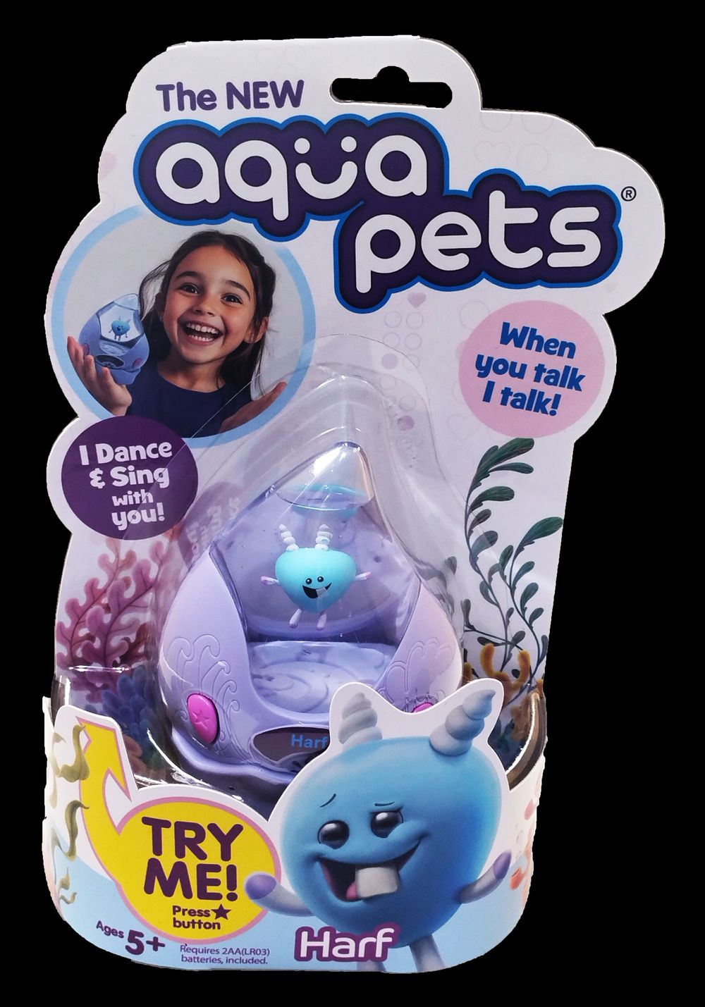 Aquapets - Harf Interactive Water Pet - Blue