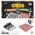Toy Affair - 2-In-1 Family Chess With Snakes & Ladders - Multicolor - 18-Inch
