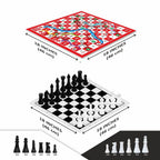 Toy Affair - 2-In-1 Family Chess With Snakes & Ladders - Multicolor - 18-Inch