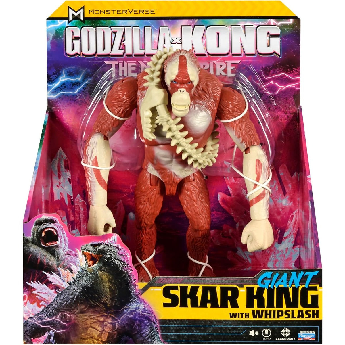 Godzilla x Kong 11" Giant Skar King Figure by Playmates Toys