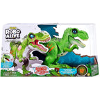Robo Alive Attacking Green T-Rex Battery-Powered Robotic Toy by Zuru