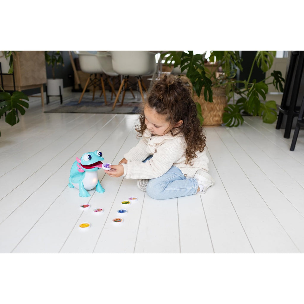 VTech Tasty Treats Axolotl, Interactive Toddler Toy with Fun Reactions