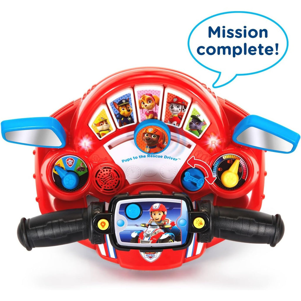 VTech Paw Patrol Pups to The Rescue Driver, Red Pups Retail_Packaging