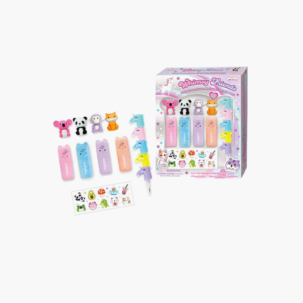 Hot Focus Whimsy Friends Stationery Set Online | Centrepoint