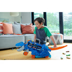 Hot Wheels City Toy Car Track Set, Ultimate T-Rex Transporter