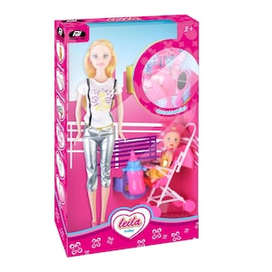 Princess Biancaneve Con Cavallo Fashion Doll Blue 30cm