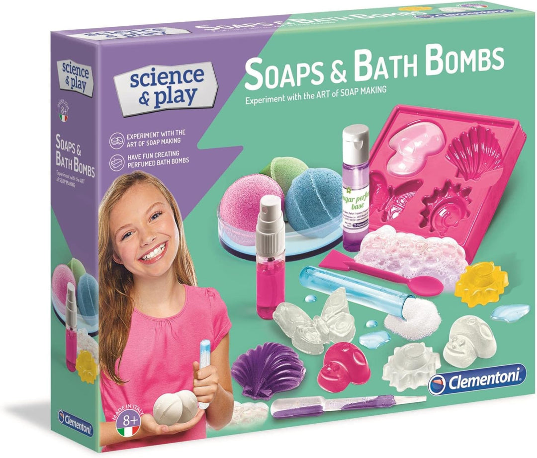 SOAP AMD BATH BOMBS