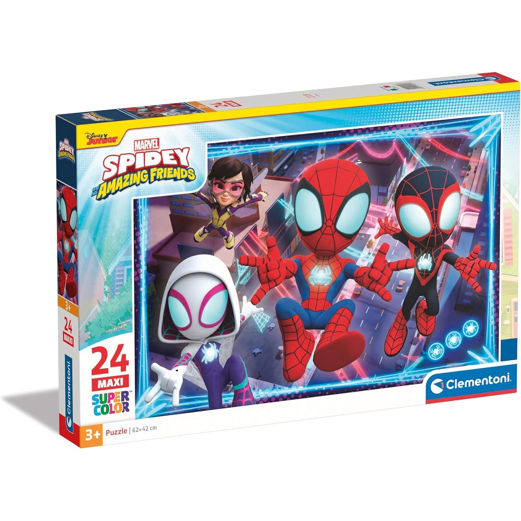 Clementoni 28527 Supercolor Marvel Spidey and His Amazing Friends