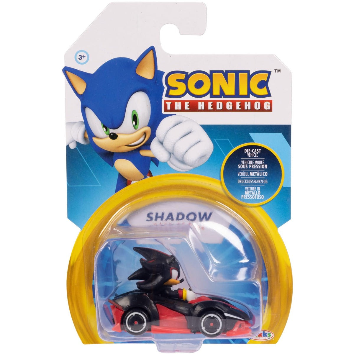 SONIC 1:64 DIE CAST VEHICLES 4pc WAVE 9 Asst