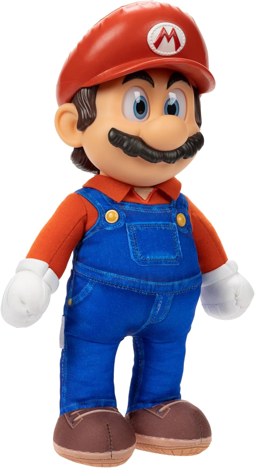 Super Mario Movie Roto Mario Plush Figure 35 cm