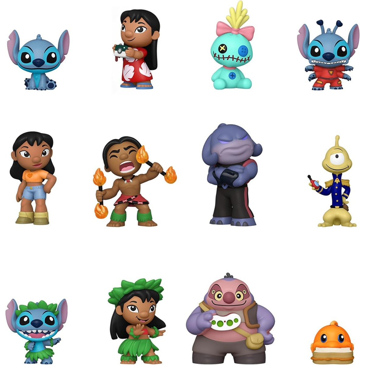 Funko Mystery Minis: Compatible for Disney Lilo & Stitch (One Mystery Figure)