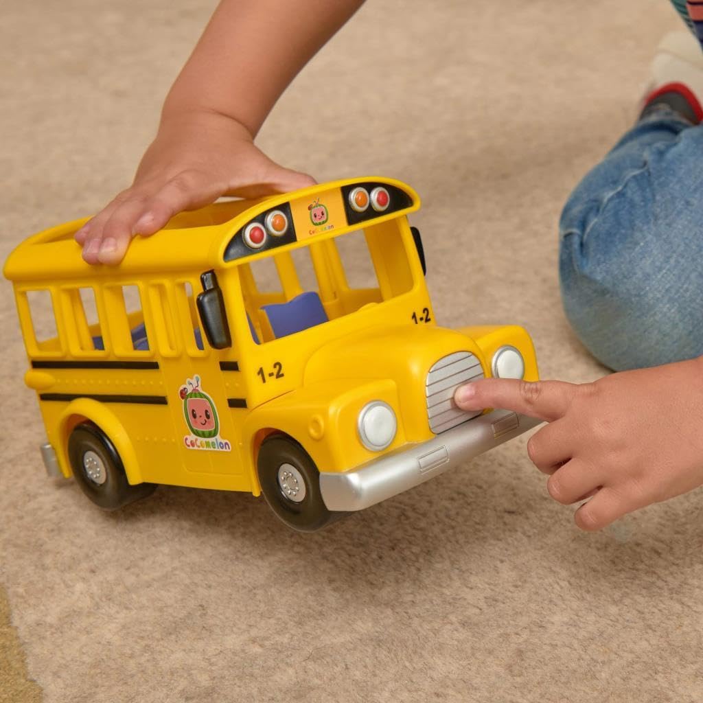 CoComelon Official Musical Yellow School Bus
