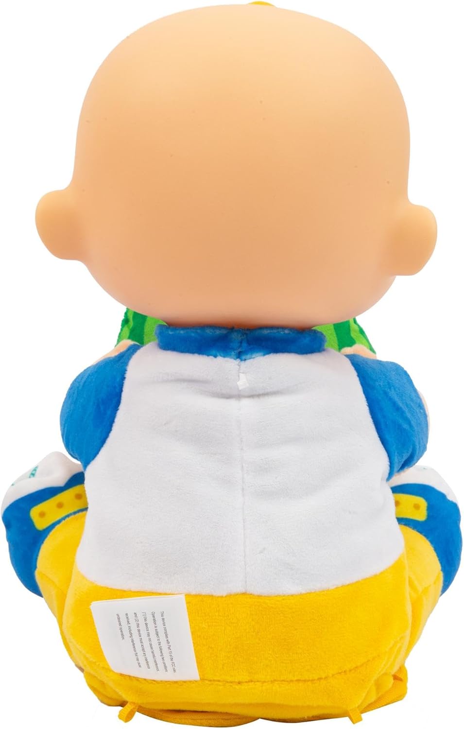 Giochi Preziosi Cocomelon Peek A Boo JJ - JJ in Plush Version 30 cm with Motorised Sounds and Movements for Playing Bubu Seven Years, for Children from 2 Years, Ccm41000