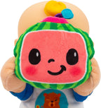 Giochi Preziosi Cocomelon Peek A Boo JJ - JJ in Plush Version 30 cm with Motorised Sounds and Movements for Playing Bubu Seven Years, for Children from 2 Years, Ccm41000