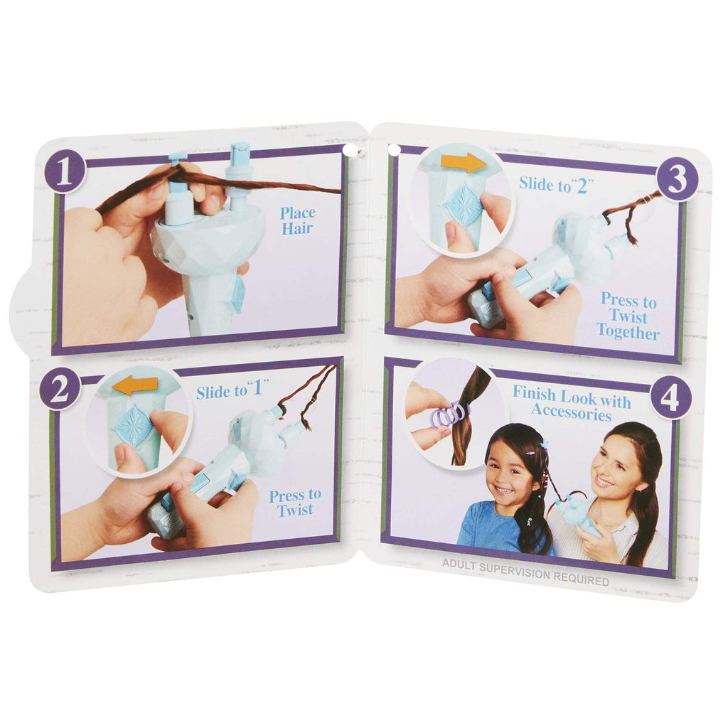 Disney Frozen Frozen 2 Elsa's Hair Twirler Vanity Accessory Set