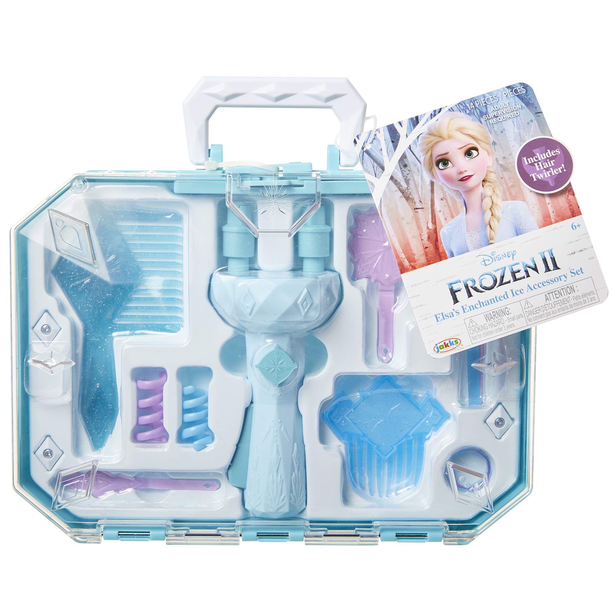 Disney Frozen Frozen 2 Elsa's Hair Twirler Vanity Accessory Set