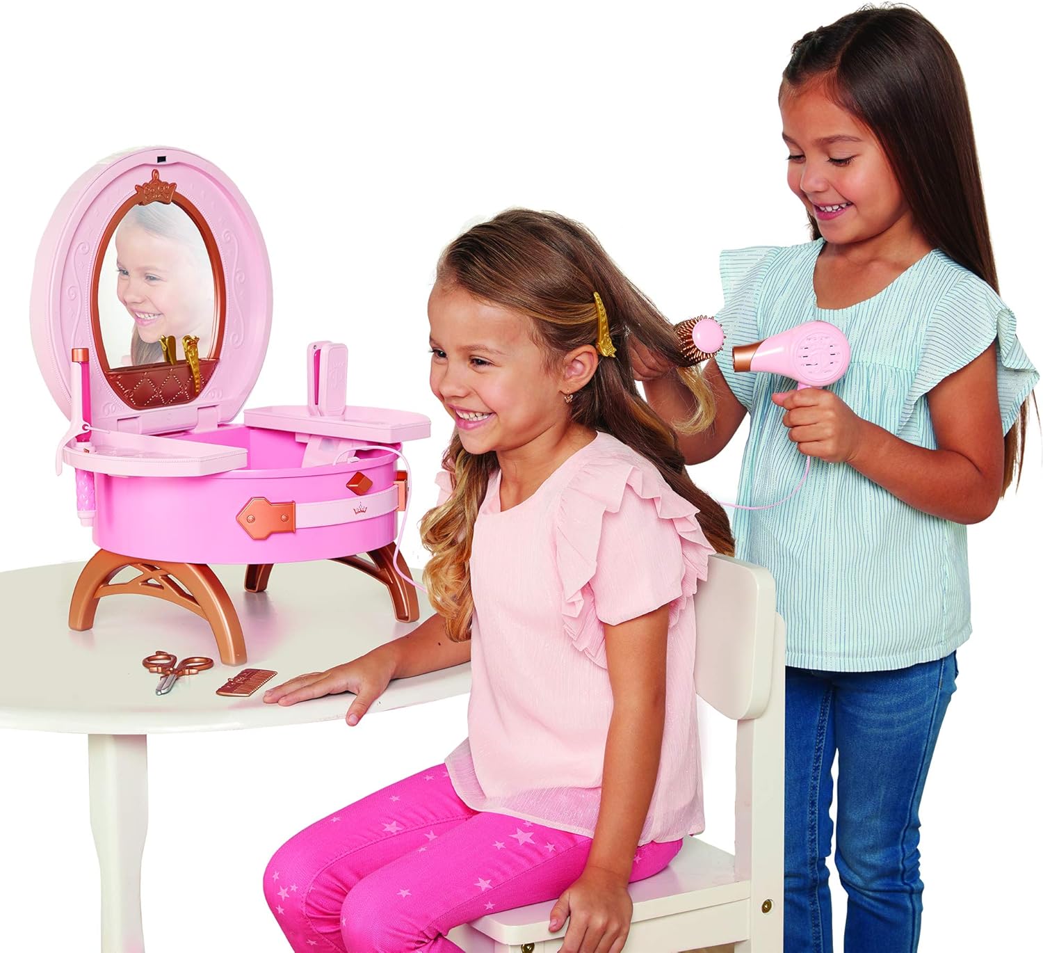 Disney Princess Vanity Style Collection Light Up and Style Vanity