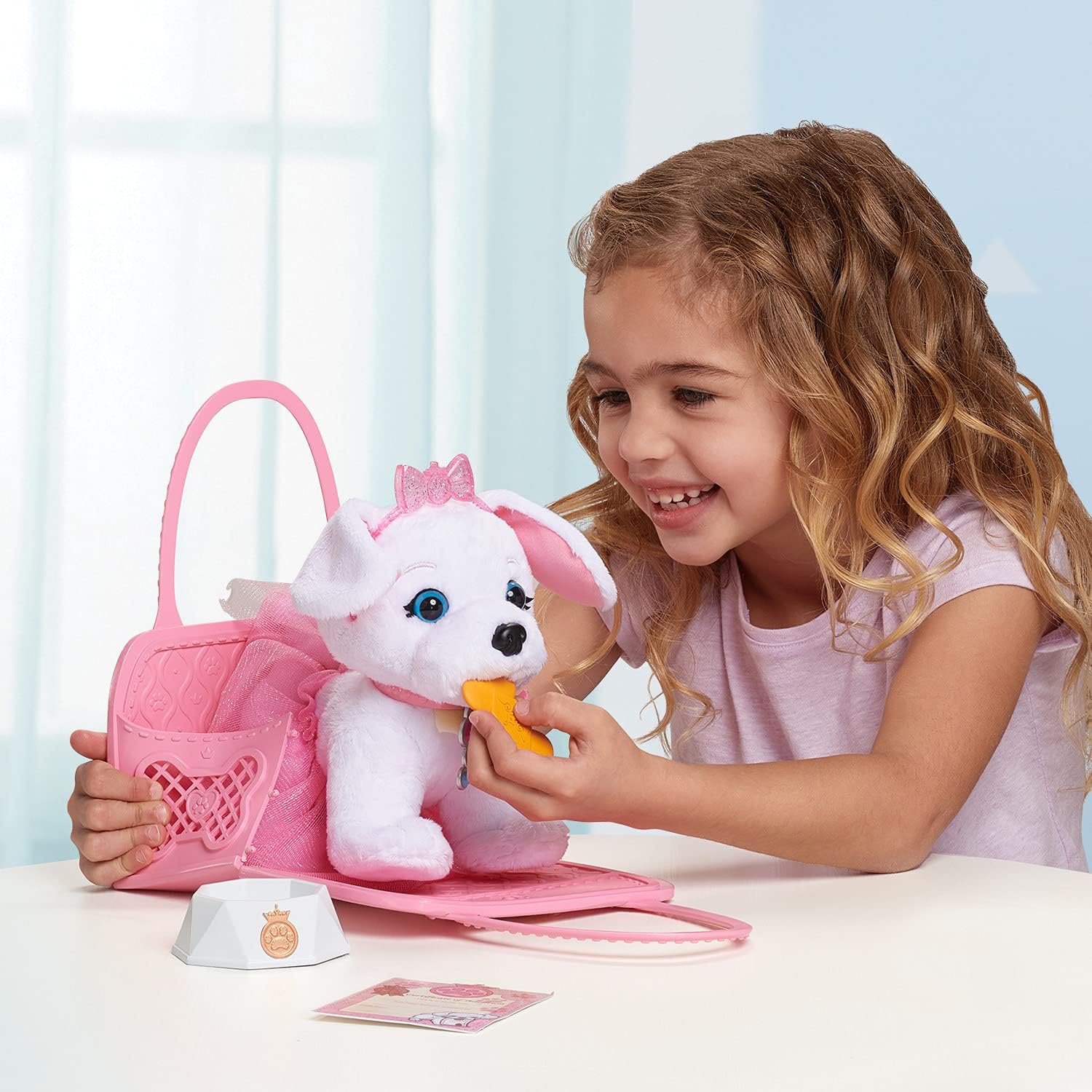 Disney Princess Style Collection Pet Puppy Plush & Trendy Tote Bag Carrier