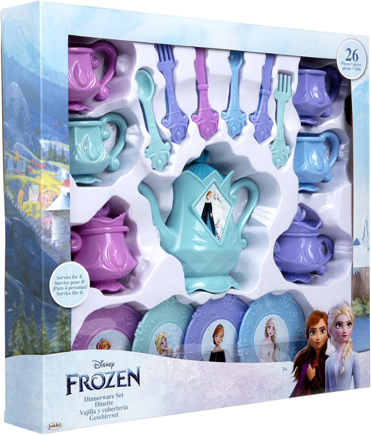 Frozen 2 Franchise Dinnerware Set 26-Piece