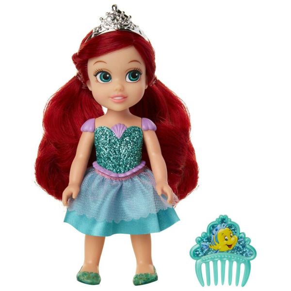 Disney Princess - Petite Glitter Bodice Dolls - Assorted 1pc