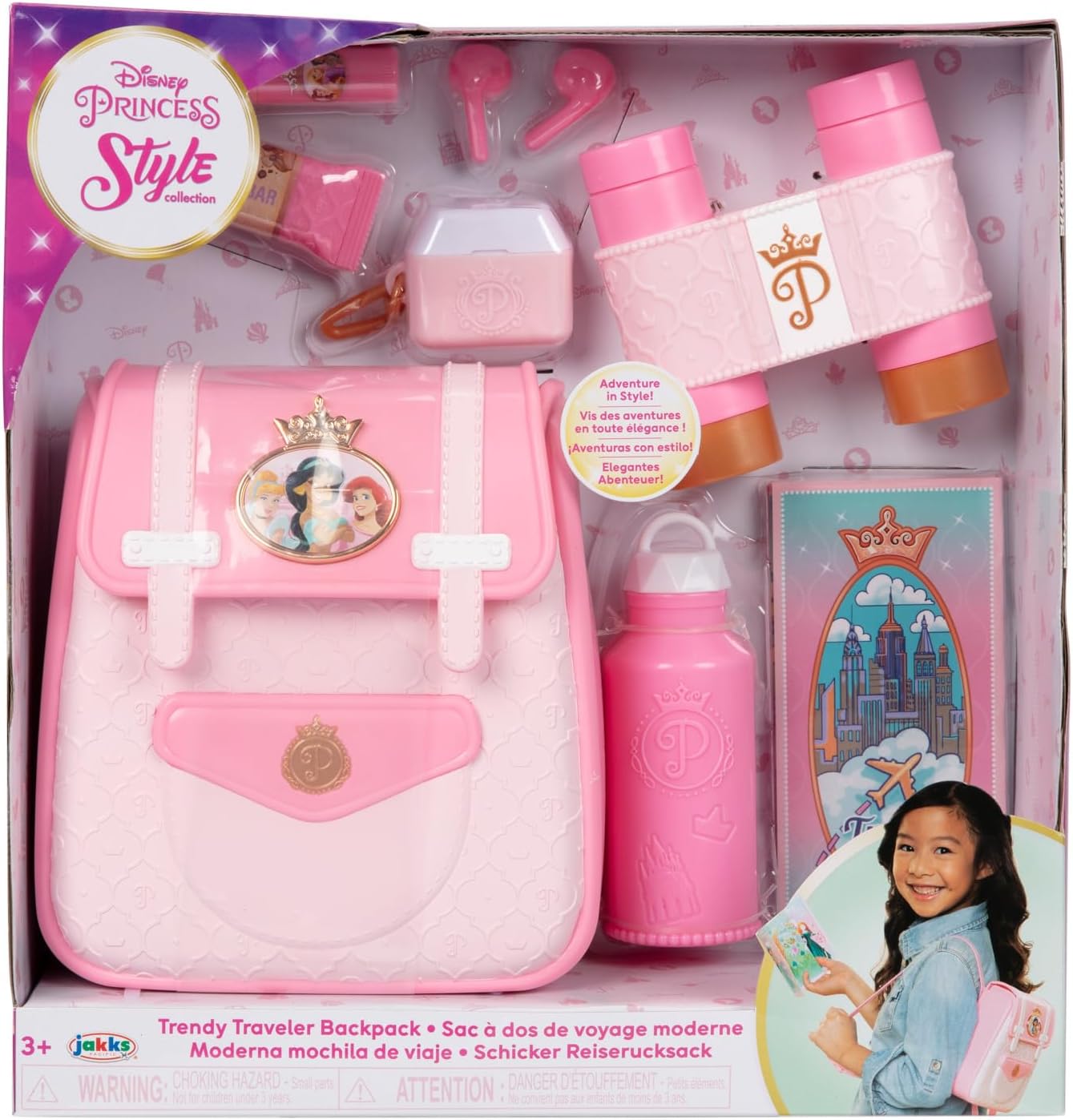 Disney Princess Style Collection Travel Backpack Role Play Toy