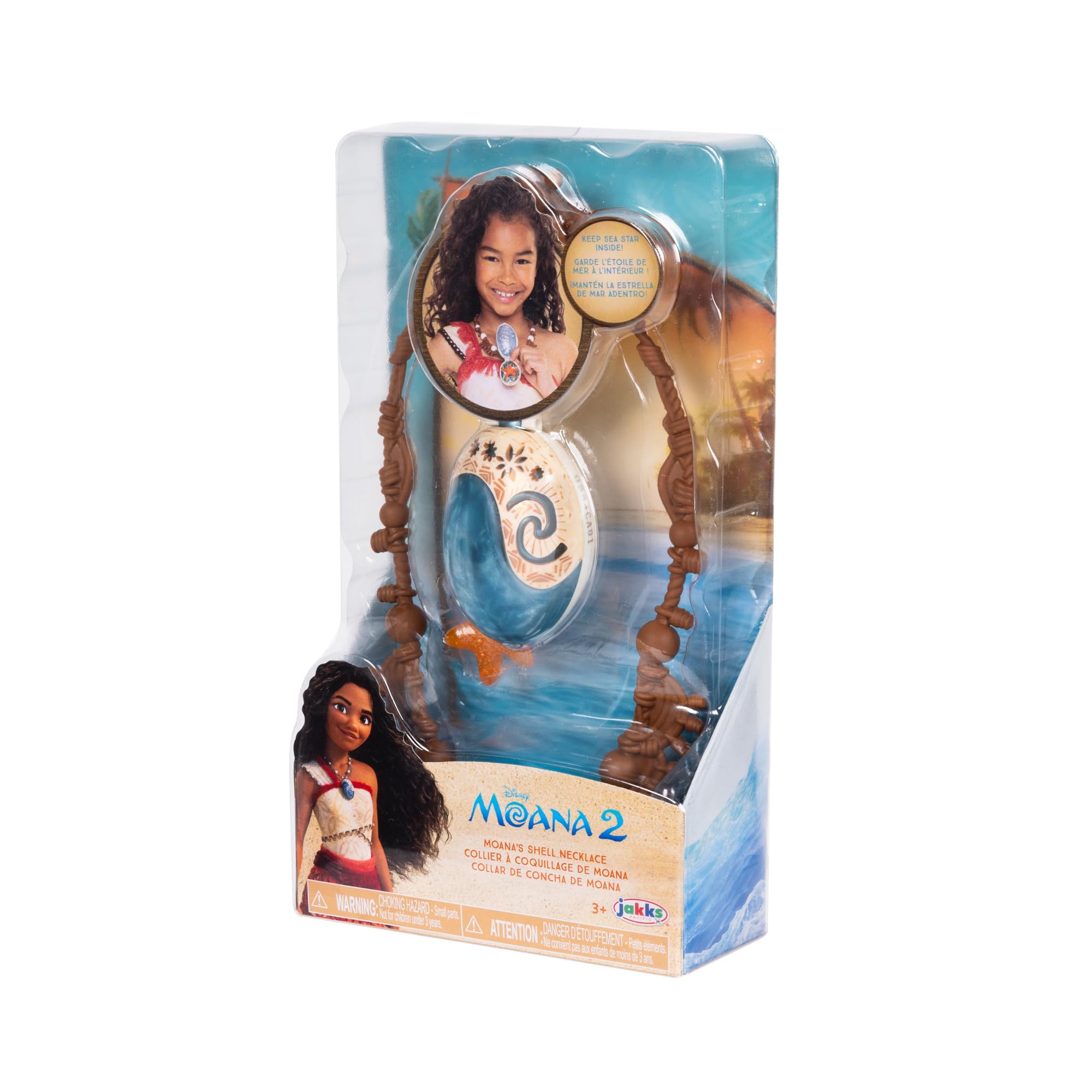 Jakks - Disney's Moana 2 Moana's Nf Sea Star Necklace