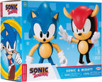 Sonic the Hedgehog 4" Action Figure 2 Pack Classic Sonic & Classic Mighty