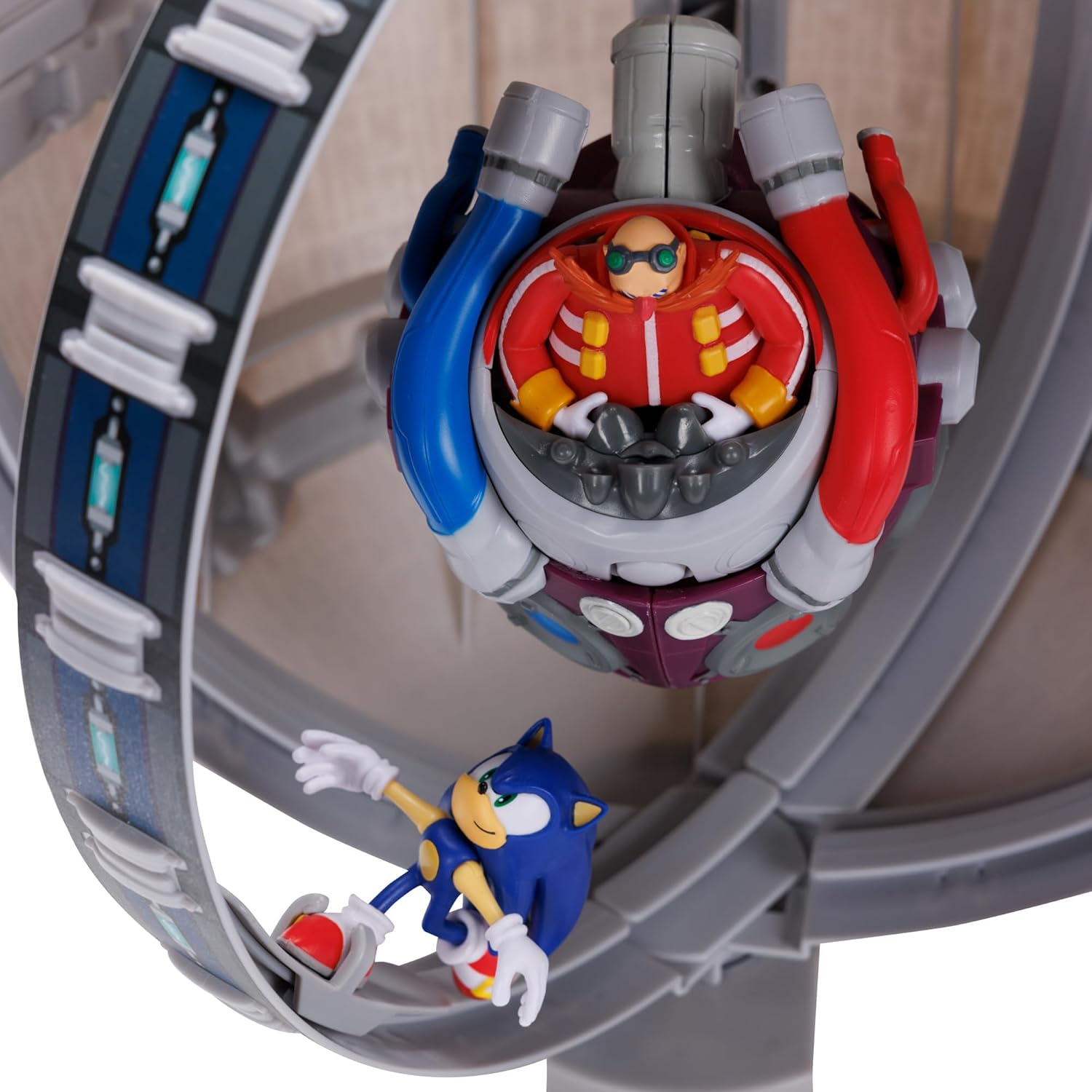 Sonic The Hedgehog 2.5" Action Figure Death Egg Playset with Sonic